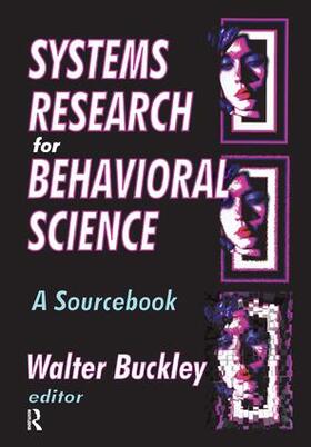 Buckley |  Systems Research for Behavioral Science | Buch |  Sack Fachmedien