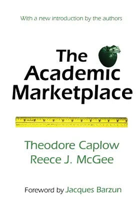 Caplow |  The Academic Marketplace | Buch |  Sack Fachmedien