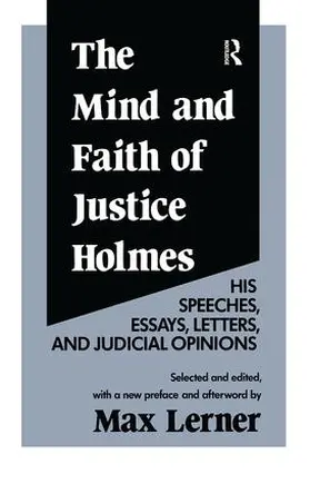 Lerner / Wilhelmsen |  The Mind and Faith of Justice Holmes | Buch |  Sack Fachmedien