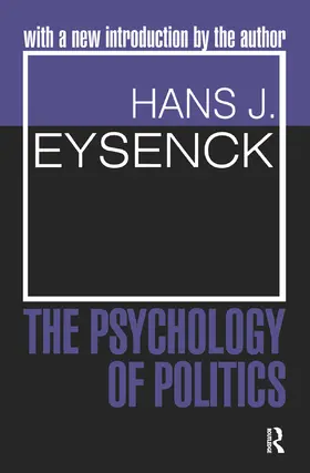 Eysenck |  The Psychology of Politics | Buch |  Sack Fachmedien