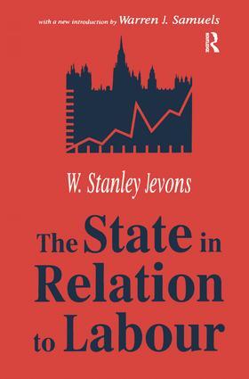 Jevons |  The State in Relation to Labour | Buch |  Sack Fachmedien