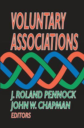 Chapman |  Voluntary Associations | Buch |  Sack Fachmedien