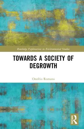 Romano |  Towards a Society of Degrowth | Buch |  Sack Fachmedien