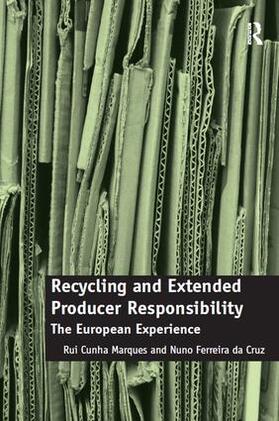 Marques / Cruz |  Recycling and Extended Producer Responsibility | Buch |  Sack Fachmedien