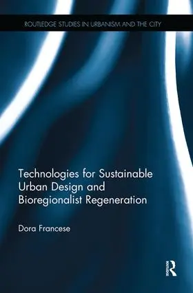 Francese |  Technologies for Sustainable Urban Design and Bioregionalist Regeneration | Buch |  Sack Fachmedien