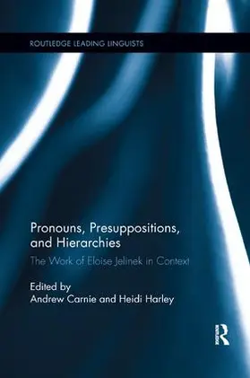 Carnie / Harley |  Pronouns, Presuppositions, and Hierarchies | Buch |  Sack Fachmedien