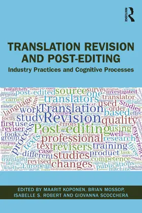 Koponen / Mossop / S. Robert |  Translation Revision and Post-editing | Buch |  Sack Fachmedien