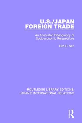 Neri |  U.S./Japan Foreign Trade | Buch |  Sack Fachmedien
