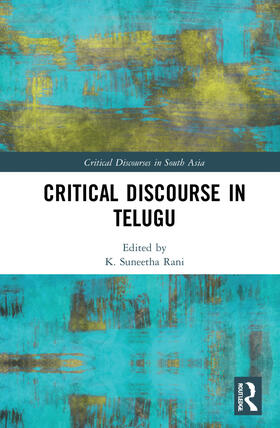 Rani |  Critical Discourse in Telugu | Buch |  Sack Fachmedien
