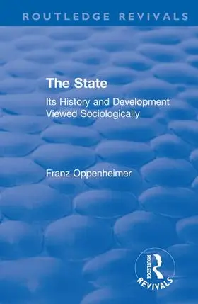 Oppenheimer |  Revival: The State (1922) | Buch |  Sack Fachmedien