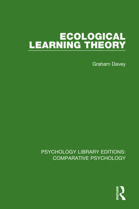 Davey |  Ecological Learning Theory | Buch |  Sack Fachmedien