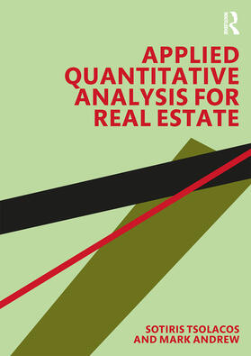 Andrew / Tsolacos |  Applied Quantitative Analysis for Real Estate | Buch |  Sack Fachmedien