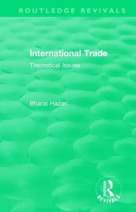 Hazari |  : International Trade (1986) | Buch |  Sack Fachmedien