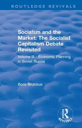 Hayek / Brutzkus |  Revival: Economic Planning in Soviet Russia (1935) | Buch |  Sack Fachmedien