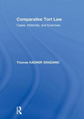 Kadner-Graziano |  Comparative Tort Law | Buch |  Sack Fachmedien