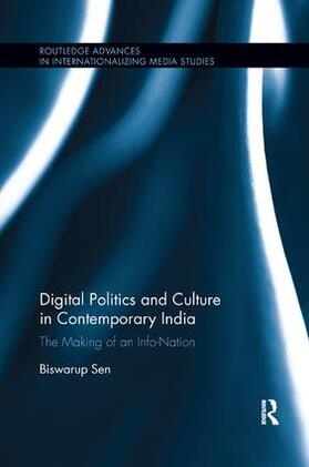 Sen |  Digital Politics and Culture in Contemporary India | Buch |  Sack Fachmedien