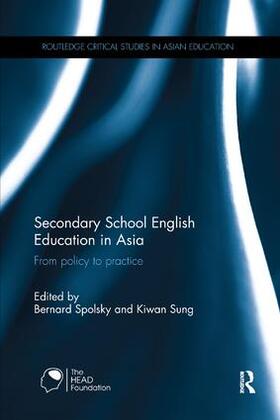 Spolsky / Sung |  Secondary School English Education in Asia | Buch |  Sack Fachmedien