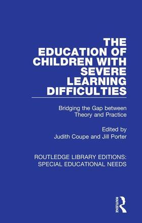 Coupe / Porter |  The Education of Children with Severe Learning Difficulties | Buch |  Sack Fachmedien