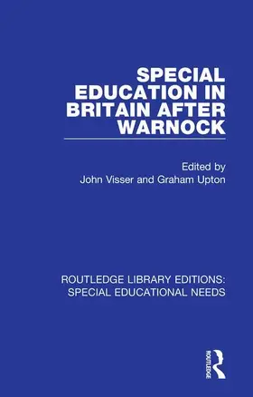 Visser / Upton |  Special Education in Britain after Warnock | Buch |  Sack Fachmedien