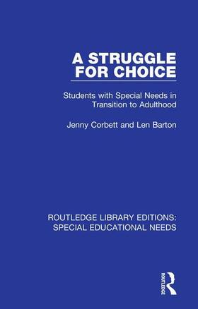 Corbett / Barton |  A Struggle for Choice | Buch |  Sack Fachmedien