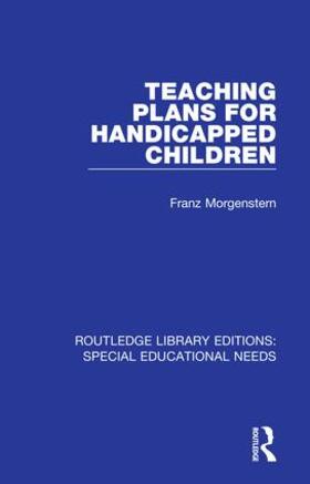 Morgenstern |  Teaching Plans for Handicapped Children | Buch |  Sack Fachmedien