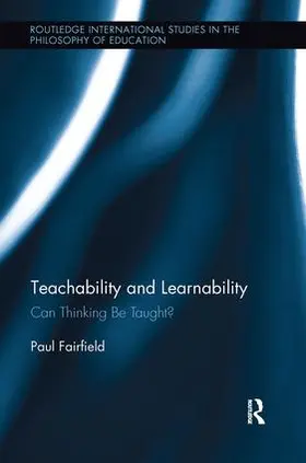 Fairfield |  Teachability and Learnability | Buch |  Sack Fachmedien