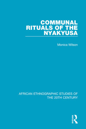 Wilson |  Communal Rituals of the Nyakyusa | Buch |  Sack Fachmedien