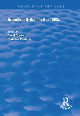 Gordon / Pantazis |  Breadline Britain in the 1990s | Buch |  Sack Fachmedien