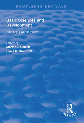 Garrett / Granqvist |  Basic Sciences and Development: Rethinking Donor Policy | Buch |  Sack Fachmedien