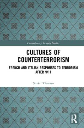 D'Amato |  Cultures of Counterterrorism | Buch |  Sack Fachmedien