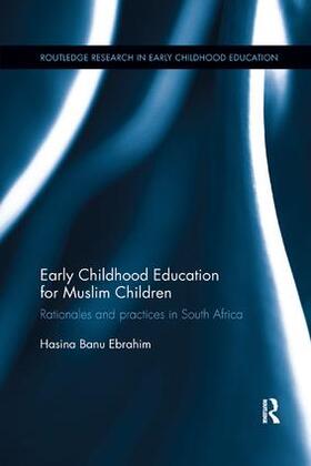 Ebrahim |  Early Childhood Education for Muslim Children | Buch |  Sack Fachmedien