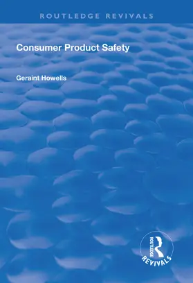 Howells |  Consumer Product Safety | Buch |  Sack Fachmedien