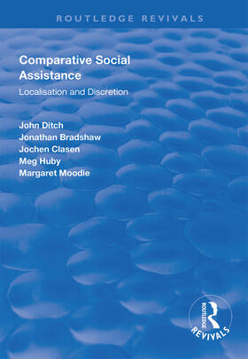 Ditch / Bradshaw / Clasen |  Comparative Social Assistance | Buch |  Sack Fachmedien