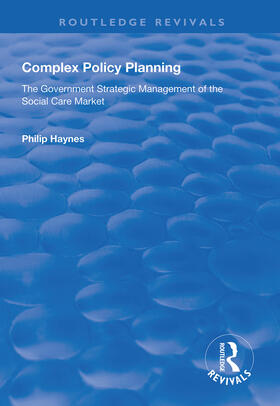 Haynes |  Complex Policy Planning | Buch |  Sack Fachmedien