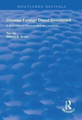 Qu / Green |  Chinese Foreign Direct Investment | Buch |  Sack Fachmedien