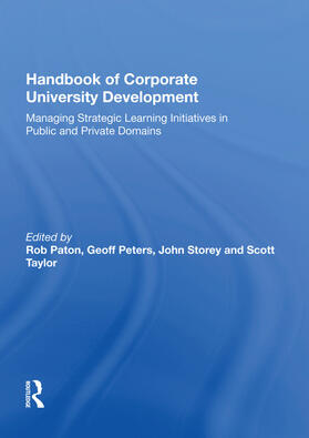 Peters |  Handbook of Corporate University Development | Buch |  Sack Fachmedien