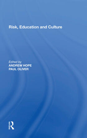 Hope |  Risk, Education and Culture | Buch |  Sack Fachmedien