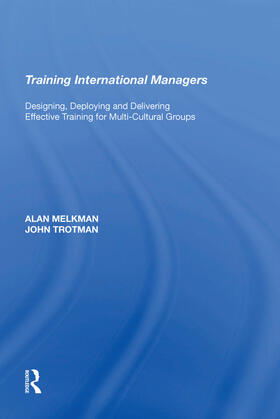 Melkman |  Training International Managers | Buch |  Sack Fachmedien