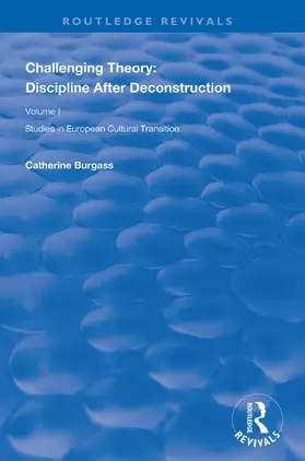 Burgass / Stannard / Walker |  Challenging Theory: Discipline After Deconstruction | Buch |  Sack Fachmedien