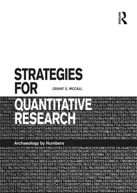 McCall |  Strategies for Quantitative Research | Buch |  Sack Fachmedien