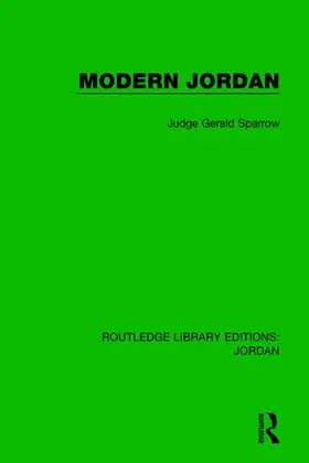 Sparrow |  Modern Jordan | Buch |  Sack Fachmedien