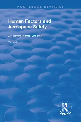 Harris / Muir |  Human Factors and Aerospace Safety | Buch |  Sack Fachmedien