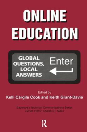 Cook / Grant-Davis |  Online Education | Buch |  Sack Fachmedien