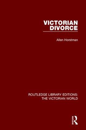 Horstman |  Victorian Divorce | Buch |  Sack Fachmedien