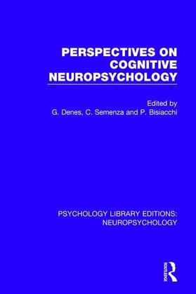 Denes / Semenza / Bisiacchi |  Perspectives on Cognitive Neuropsychology | Buch |  Sack Fachmedien