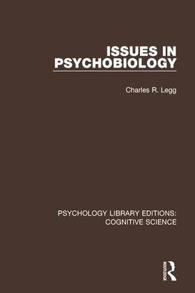 Legg |  Issues in Psychobiology | Buch |  Sack Fachmedien