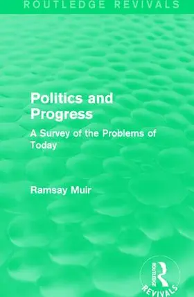 Muir |  Politics and Progress | Buch |  Sack Fachmedien