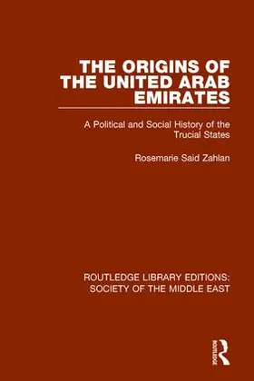 Zahlan |  The Origins of the United Arab Emirates | Buch |  Sack Fachmedien