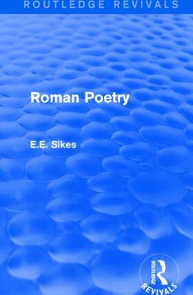 Sikes |  Roman Poetry | Buch |  Sack Fachmedien