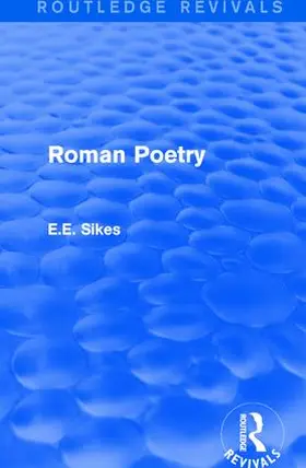 Sikes |  Roman Poetry | Buch |  Sack Fachmedien